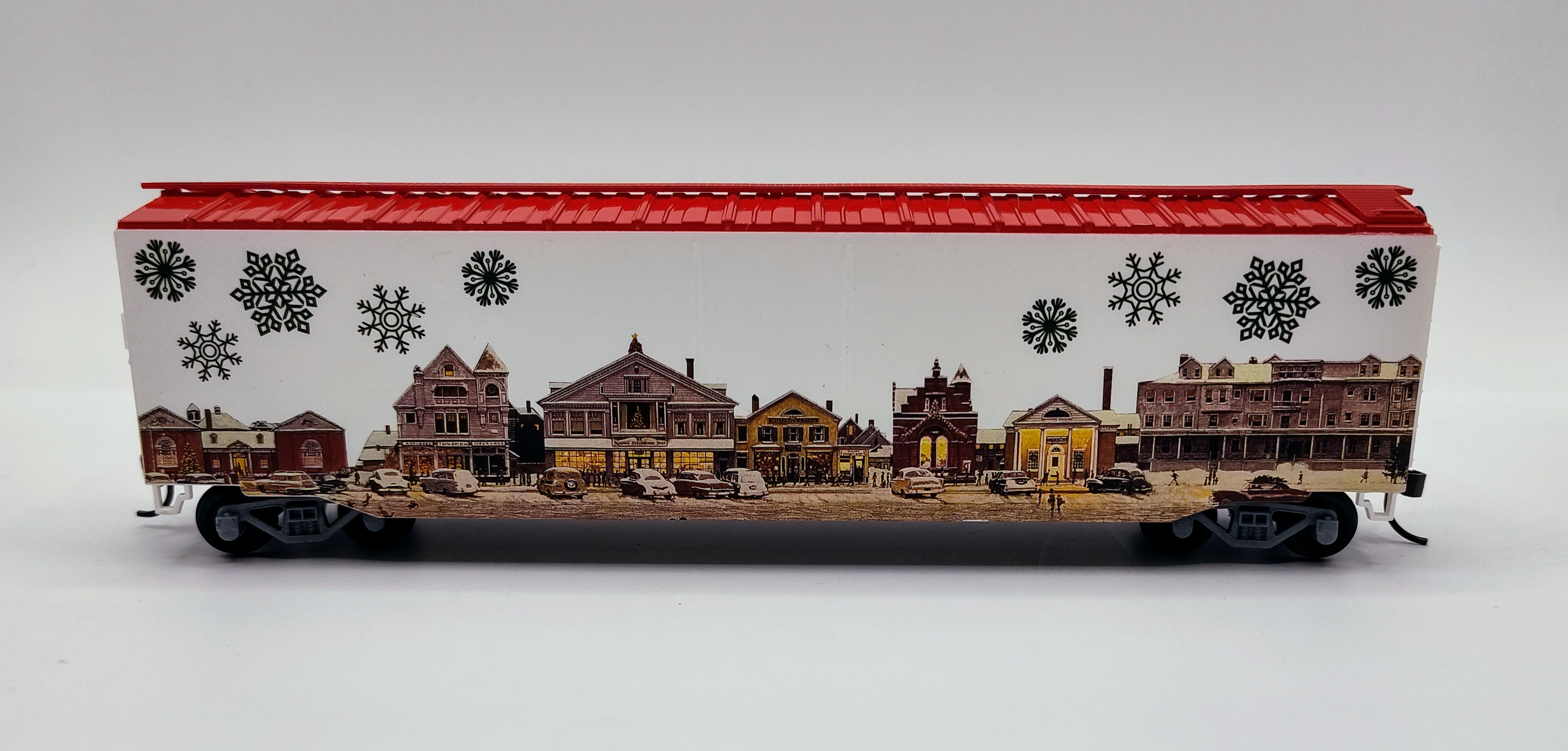 (image for) 50’ smooth-side boxcar - Norman Rockwell (HO Scale) (WF)