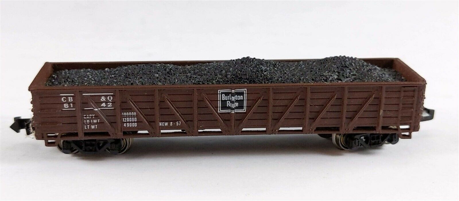(image for) CB & Q - 40' Outside Braced Gondola w/Load (WF)