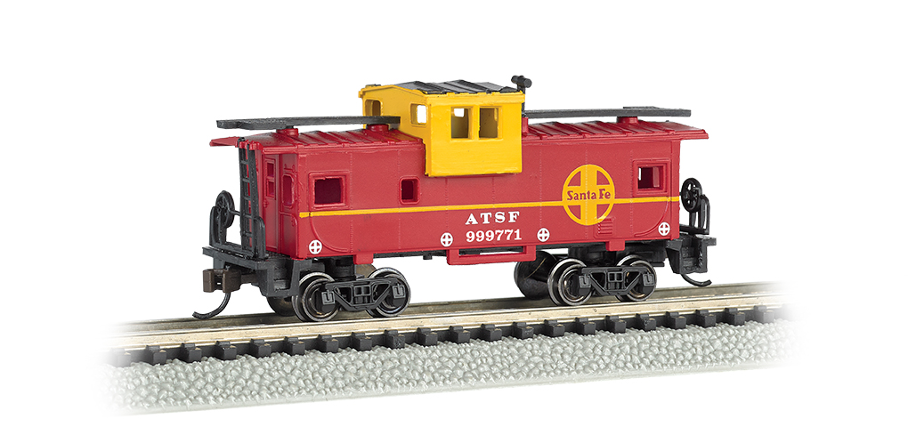 (image for) Santa Fe #999628 - 36' Wide-Vision Caboose (WF)