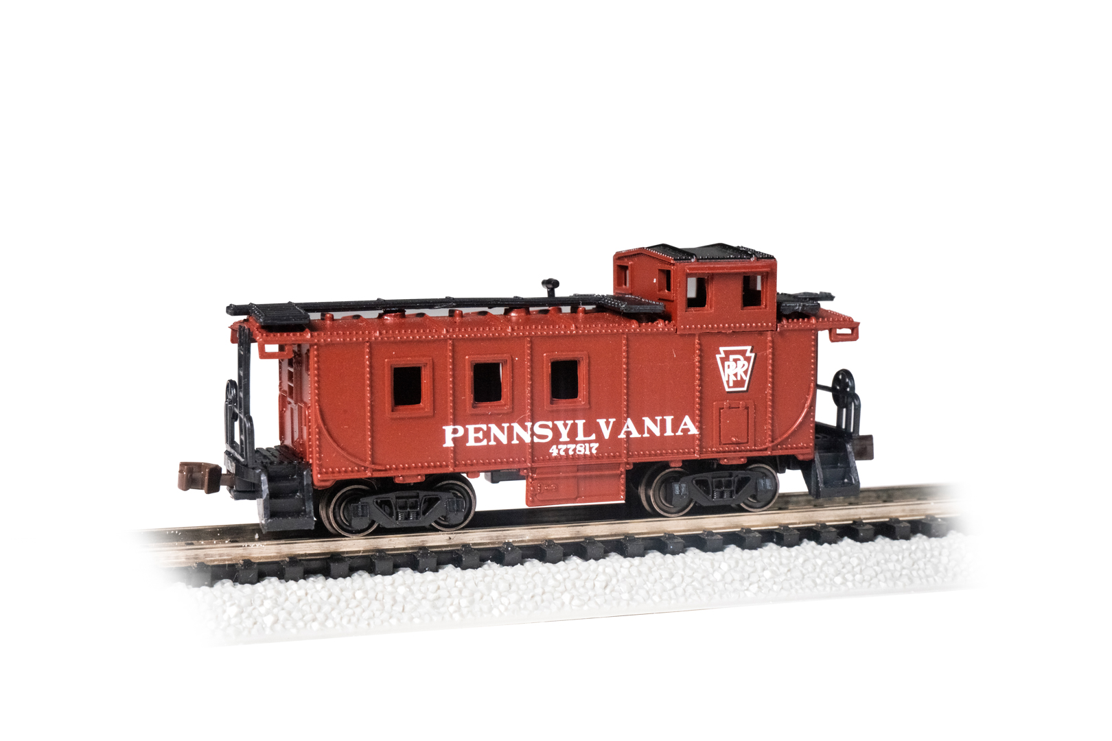 (image for) Pennsylvania #477817 - Steel Offset Caboose (WF)