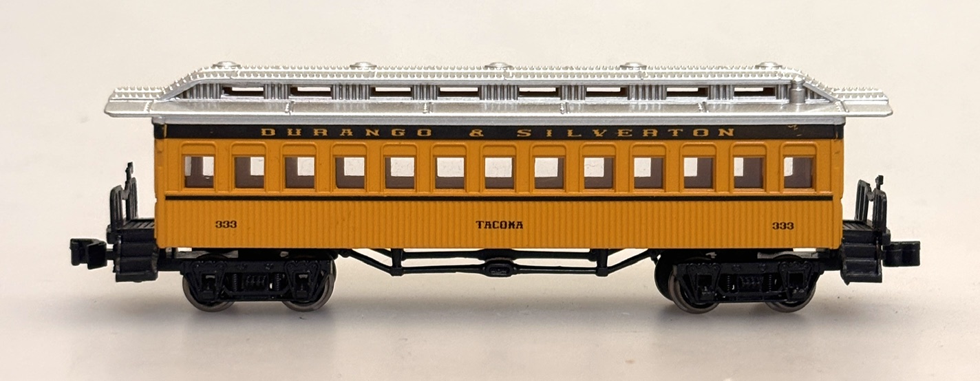 (image for) Durango & Silverton - Coach "Tacoma" #333 (WF)(N Scale)