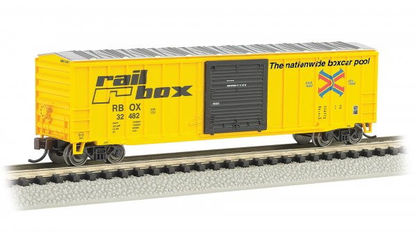 (image for) ACF 50'5' Outside Braced Box Car - Railbox #32482 (WF)