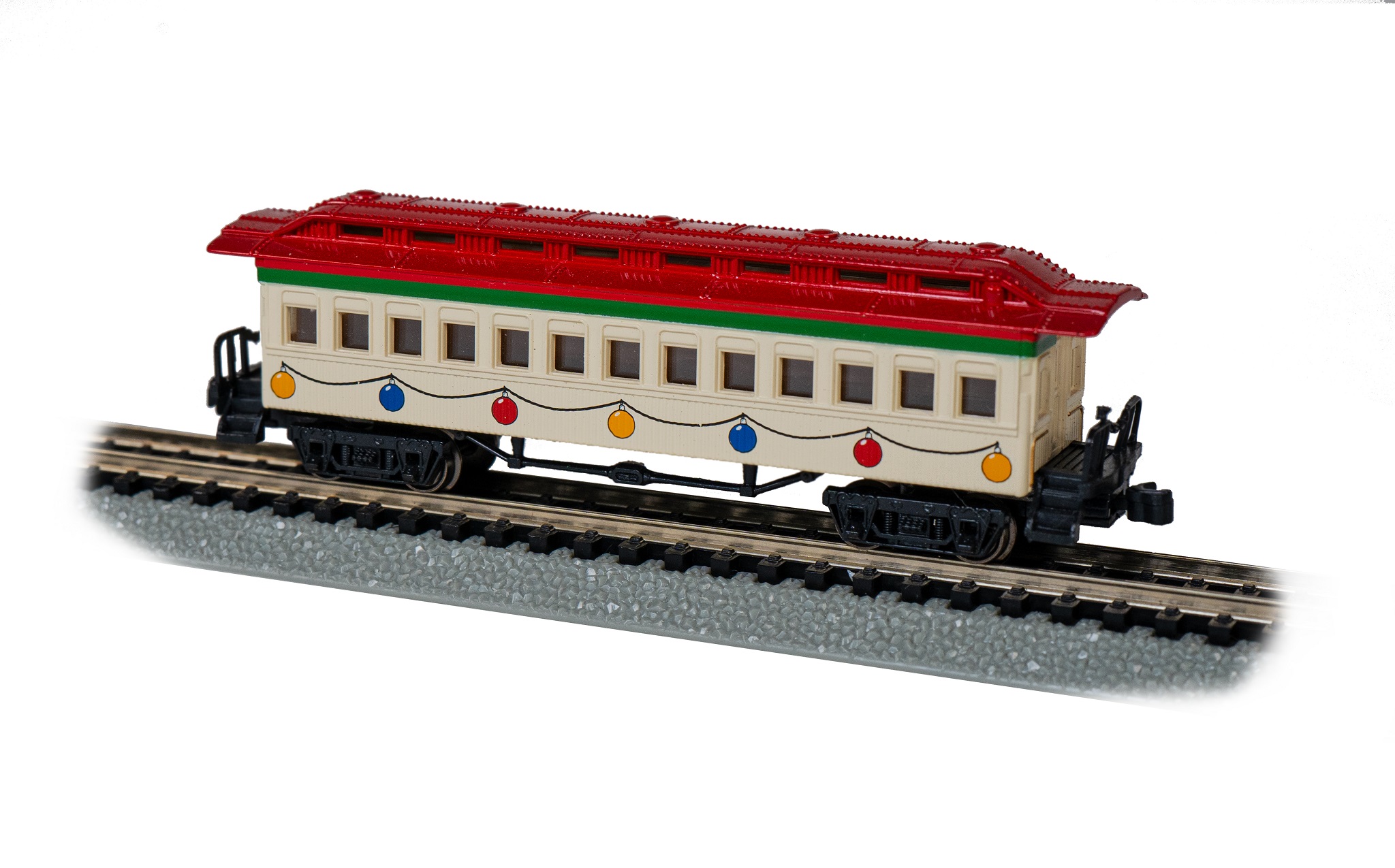 (image for) Coach - Spirit of Christmas - Red (N scale) (WF)