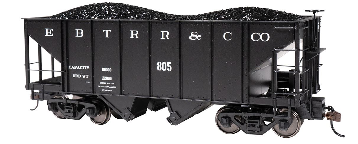 (image for) Hopper - 2-Bay Steel - East Broad Top #802 (WF)