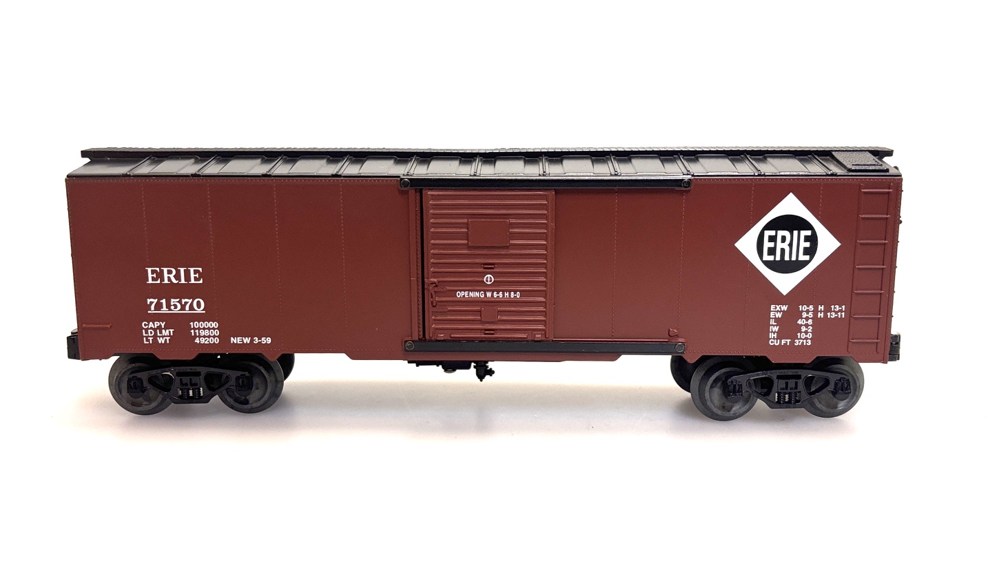 (image for) Erie 40' Boxcar #71570 (O Scale) (WF)