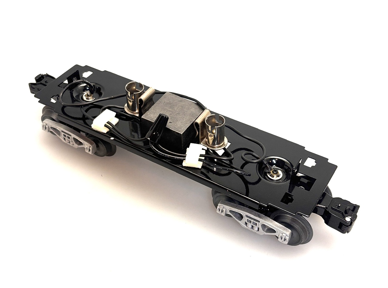 (image for) Complete Caboose Chassis - Silver Trucks (O Scale Caboose)