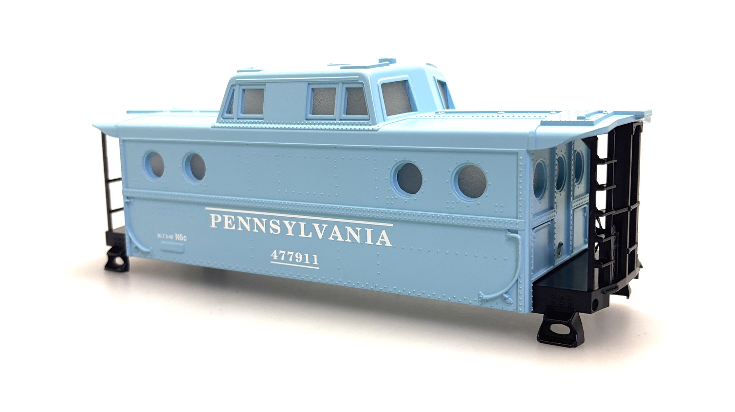 (image for) Shell - Pennsylvania #477911 (O Scale Porthole Caboose)