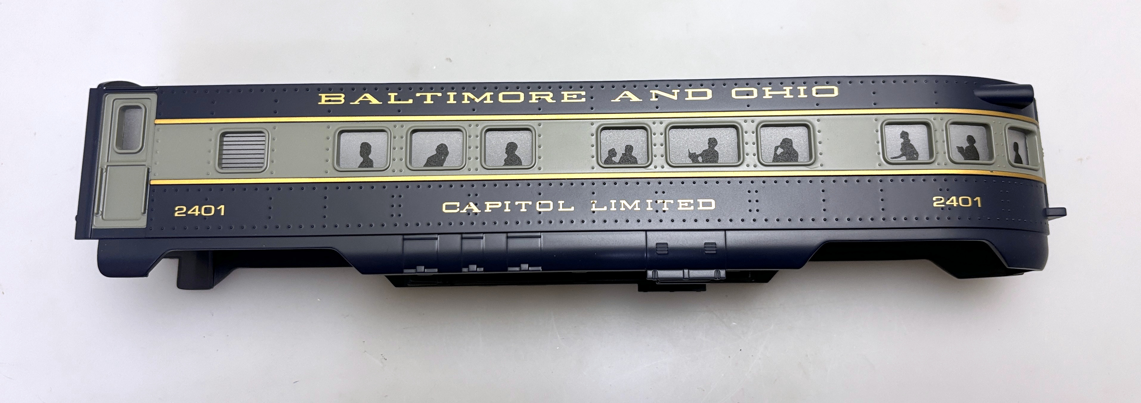 (image for) LUXURY LINE O-27 SHELL(W/O ROOF) B&O CAPITAL LIMITED #2401