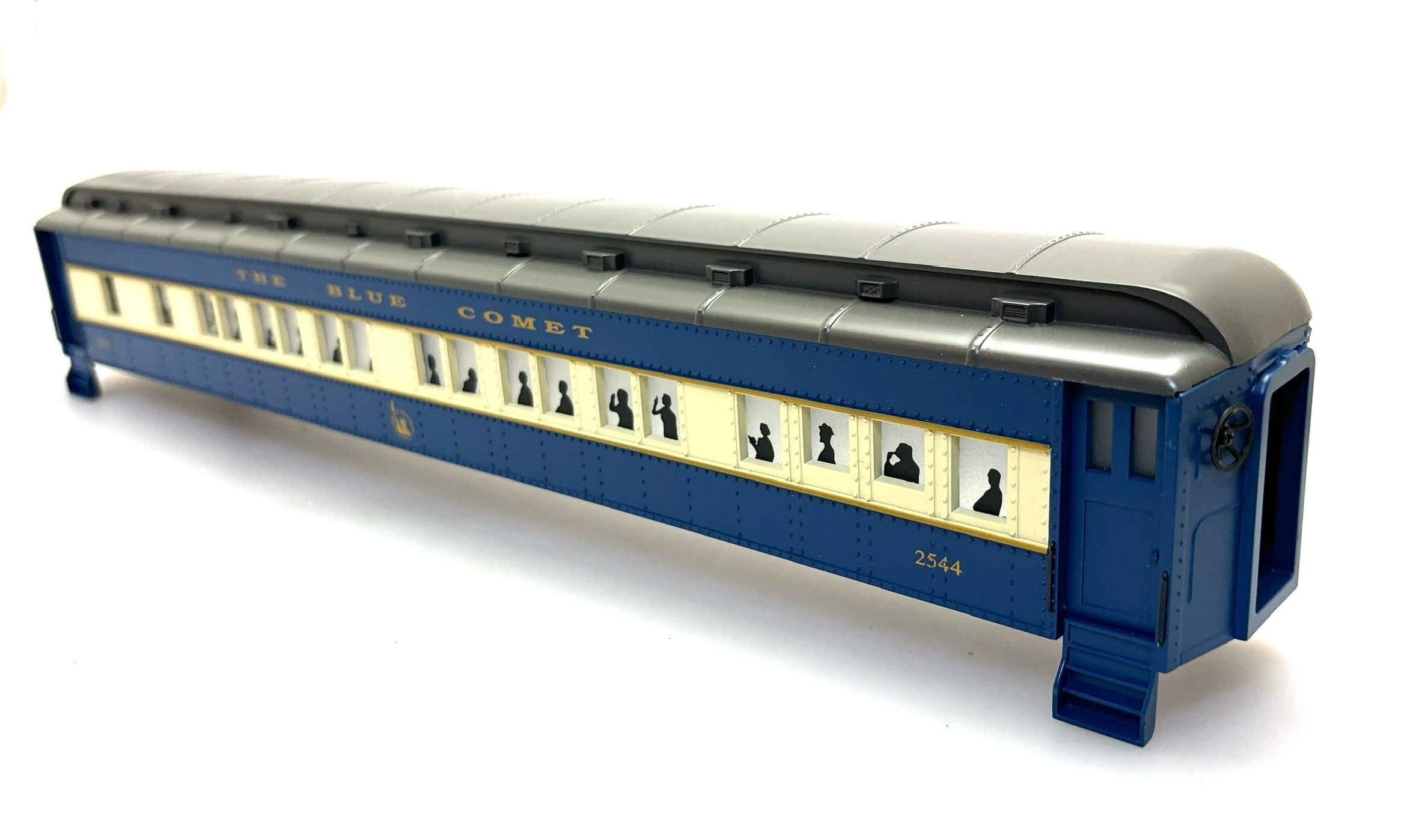 (image for) PASSENGER CAR SHELL-(THE BLUE COMET-#2544) 0 SCALE