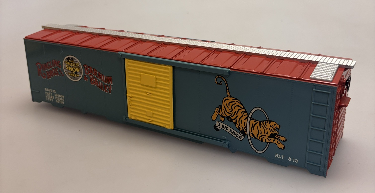 (image for) Shell - Tiger Car (O Scale 40' Box Car)