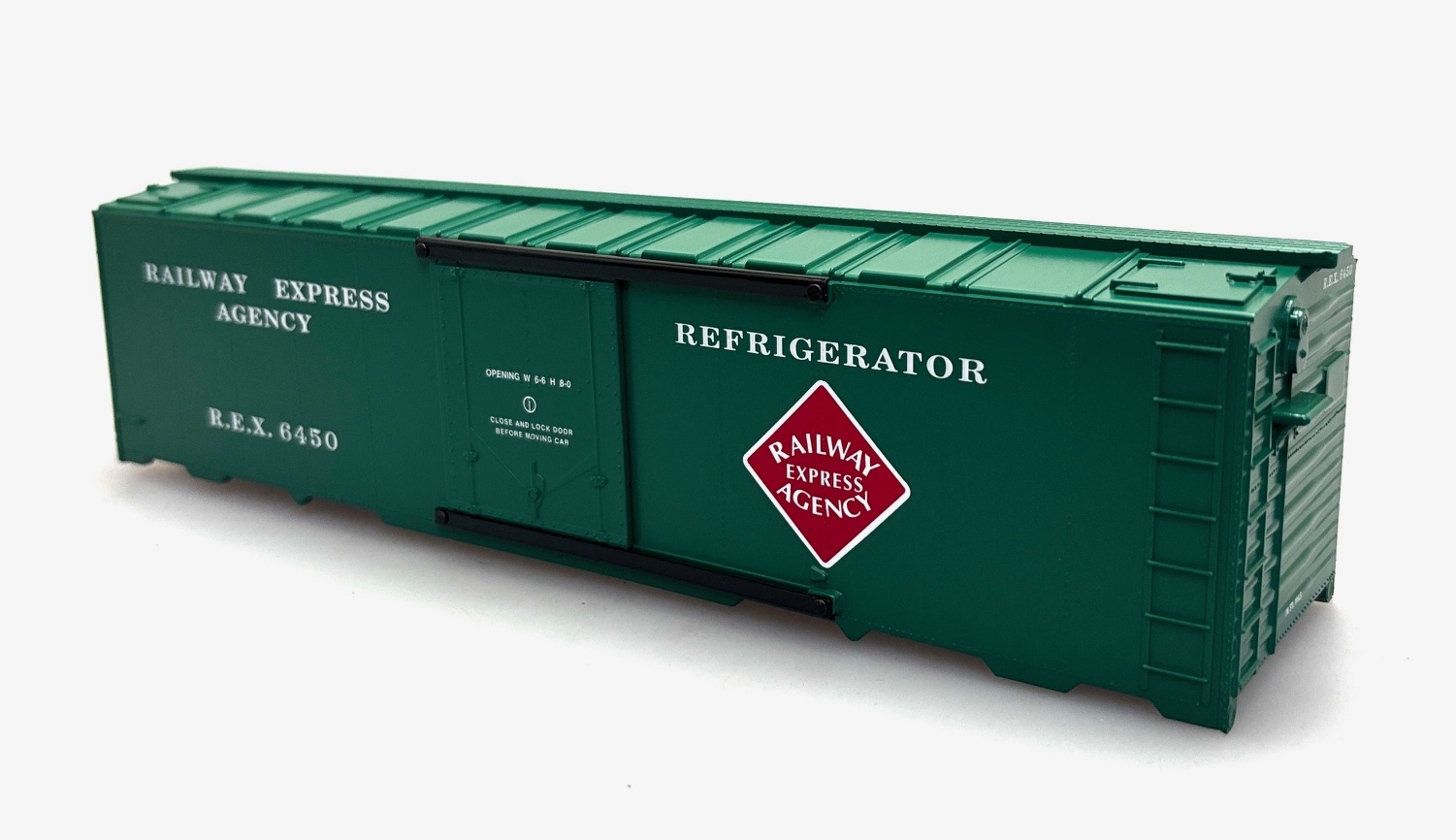 (image for) REFRIGERATED SHELL - RAILWAY EXPRESS AGENCY (O SCALE) TRADITIONAL