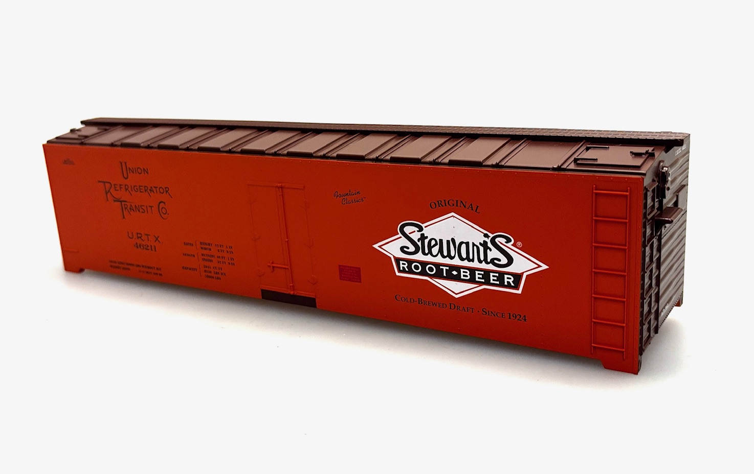 (image for) REFRIGERATED SHELL - STEWART'S ROOT BEER (O SCALE)