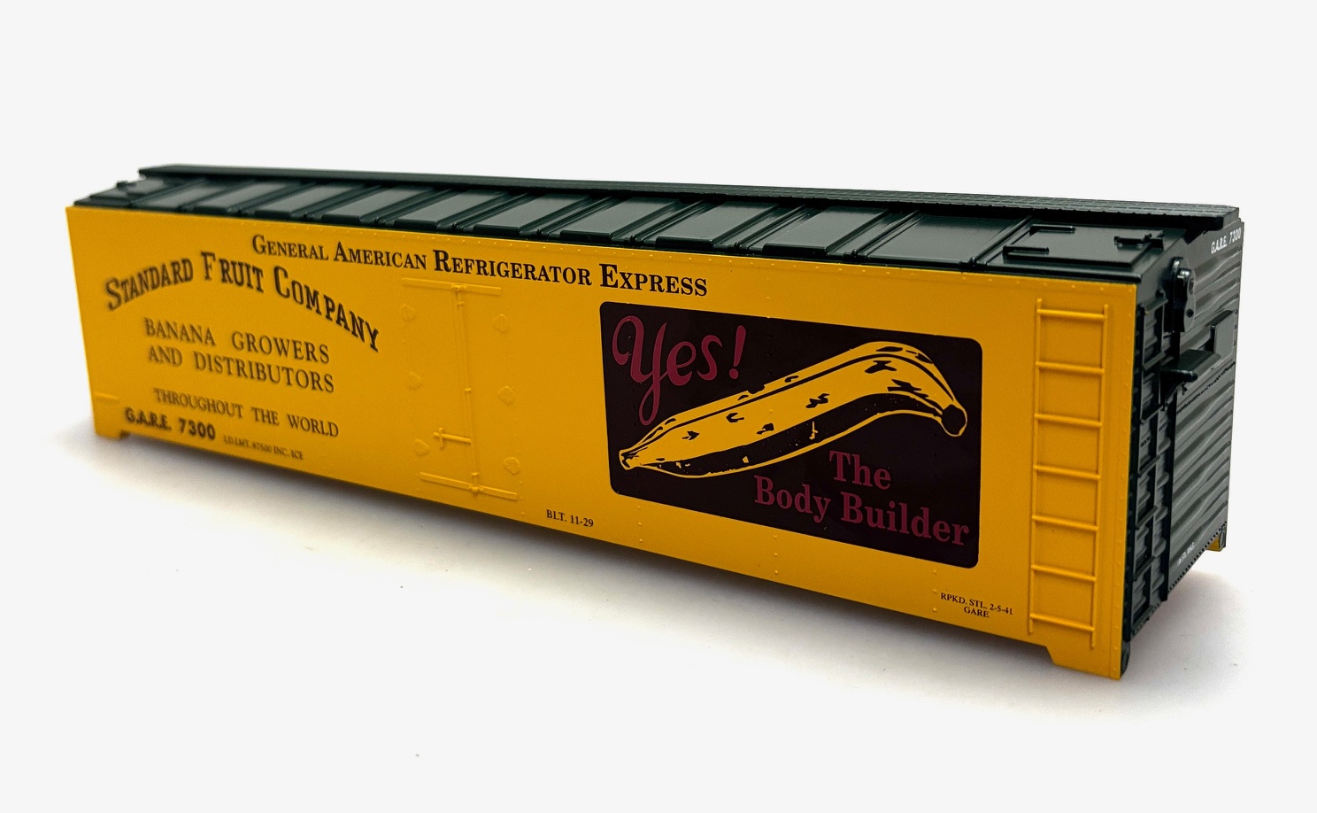 (image for) REFRIGERATED SHELL - STANDARD FRUIT CO. (GEN.AM. REFRIGERATED EX.) O SCALE