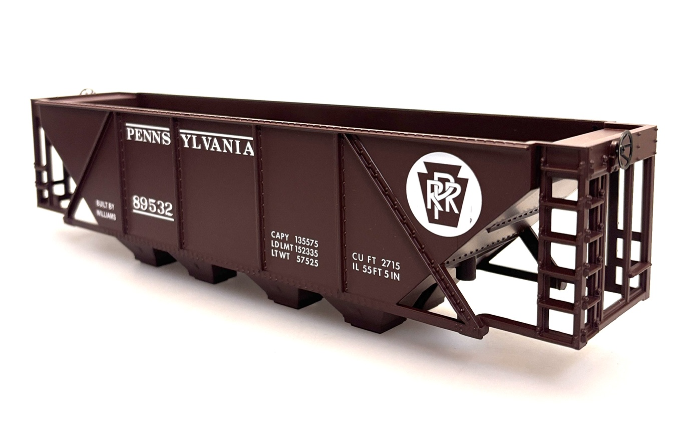 (image for) Shell - Pennsylvania #89532 (O Scale Quad Hopper)