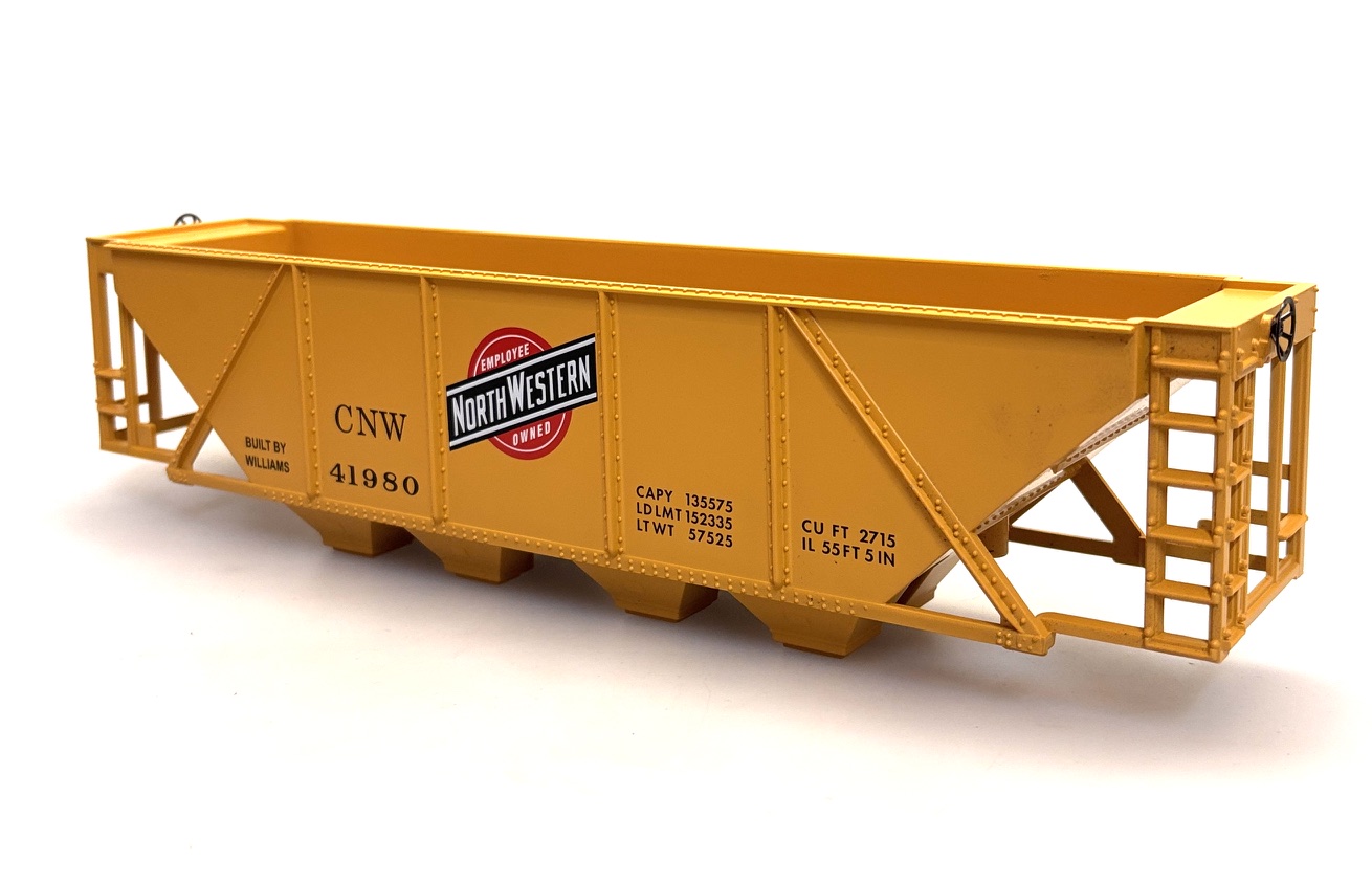 (image for) Shell - CNW #41980 (O Scale Quad Hopper)
