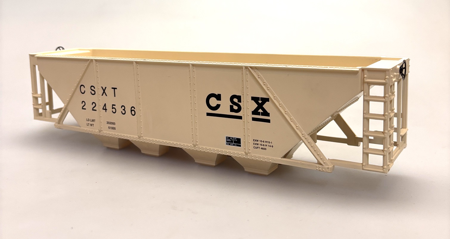 (image for) Shell - CSXT #224536 (O Scale Quad Hopper)