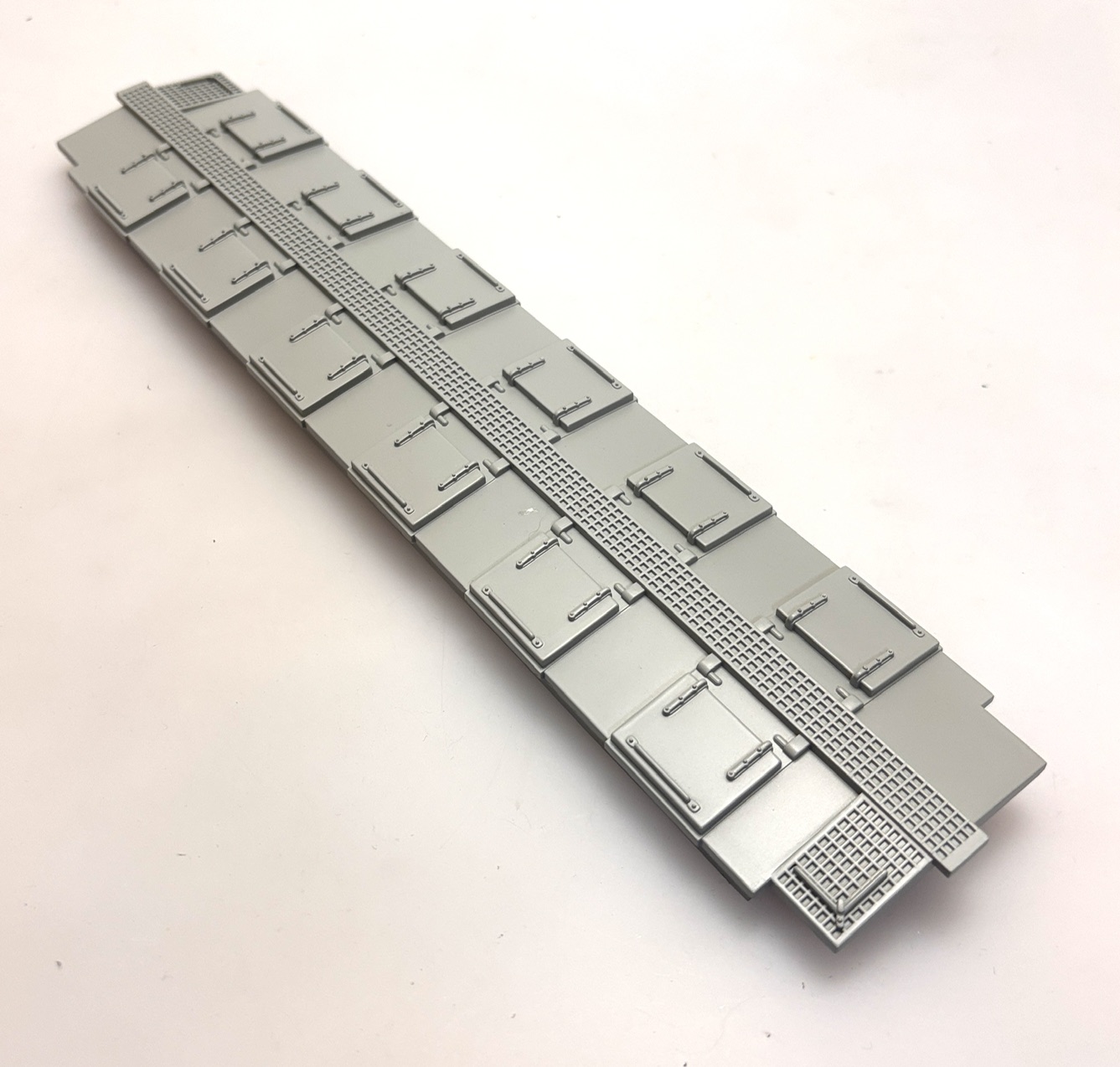 (image for) Quad Hopper Car Roof - Gray (O Scale Rolling Stock)