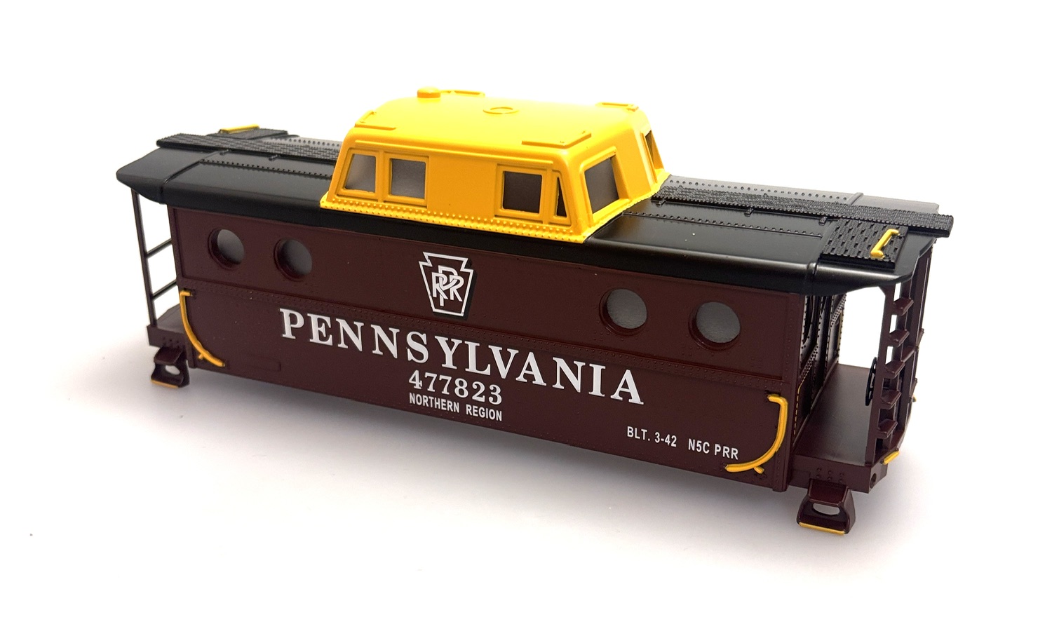 (image for) Shell - PRR #477823 (O Scale Porthole Caboose)