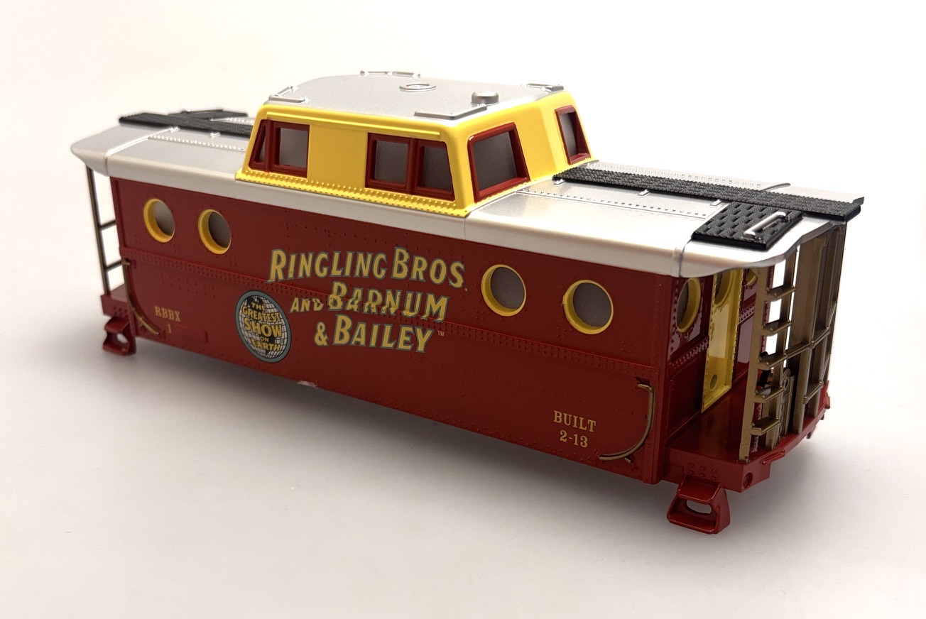 (image for) Shell - Ringling Brothers (O Scale Porthole Caboose)