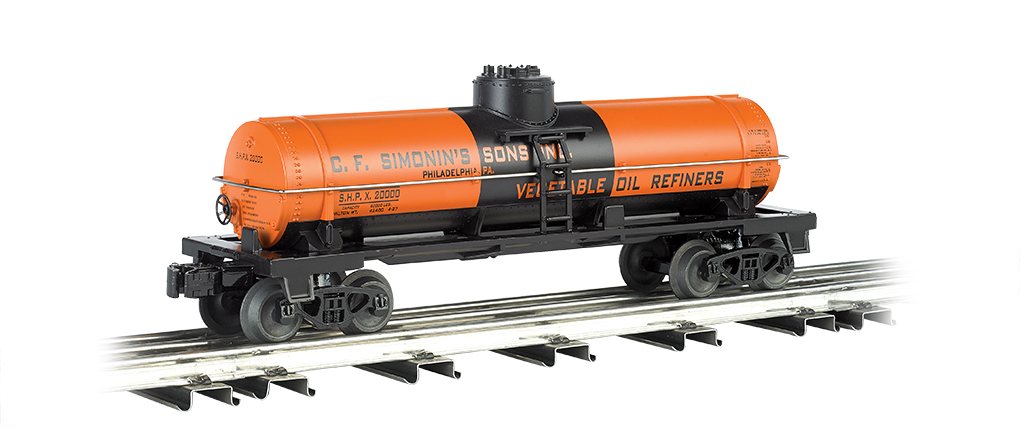 (image for) C. F. Simonin's Sons. Inc. - Single-Dome Tank Car (O Scale) (WF)