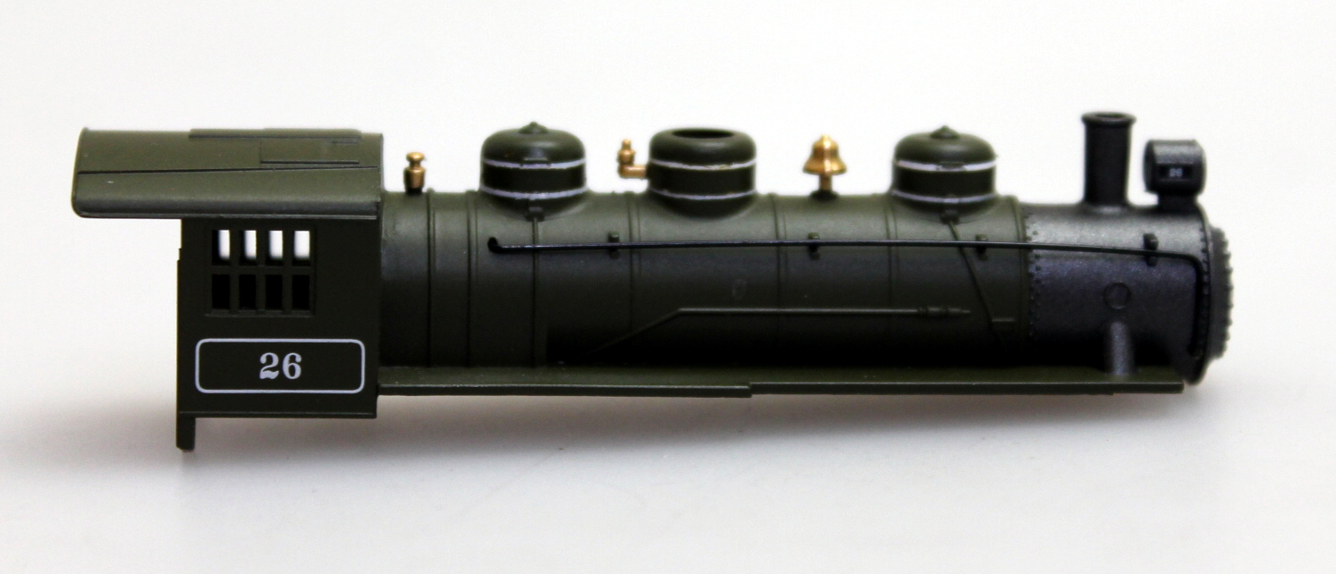 (image for) Loco Shell - Olive Green USRA Baldwin Loco Works #26 (N 0-6-0)