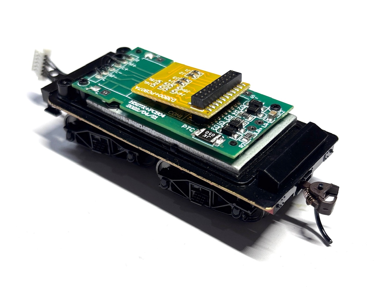 (image for) Tender Chassis (Central Pacific Jupiter) (HO 4-4-0 DCC Ready)