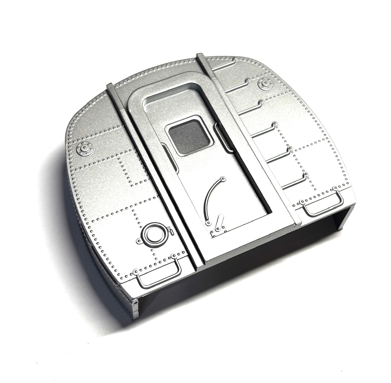(image for) End Plate - Silver (60' Amfleet Passenger Cars)