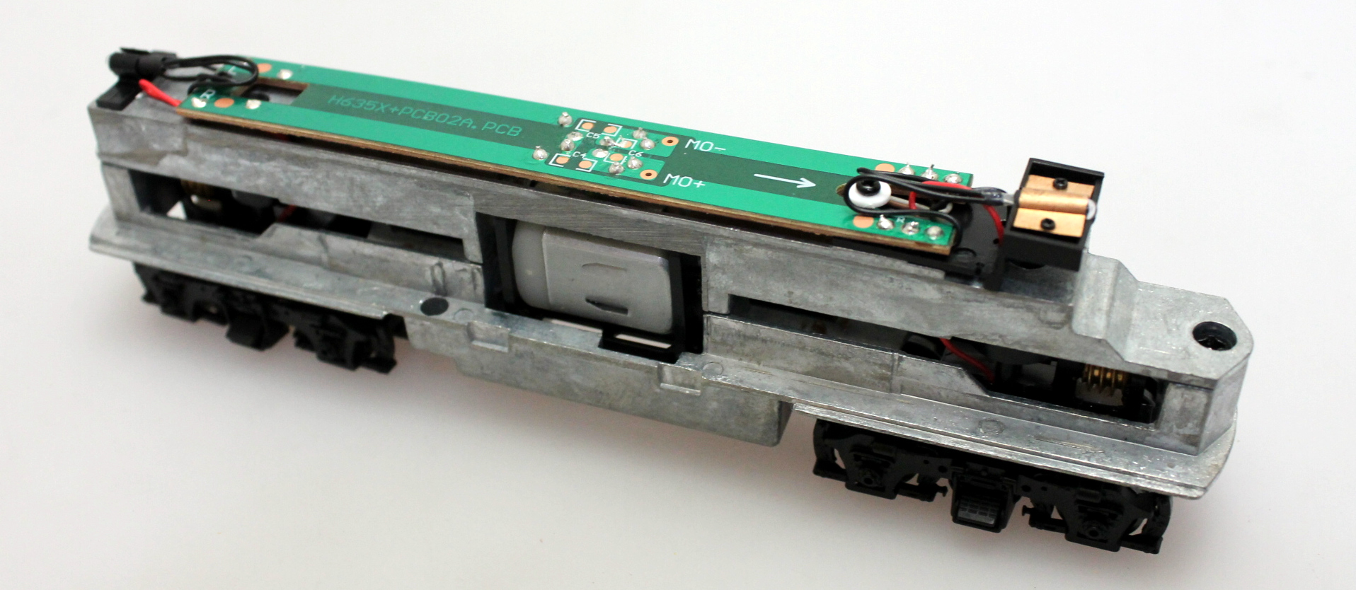 (image for) Complete Chassis With PCB (HO GP40)