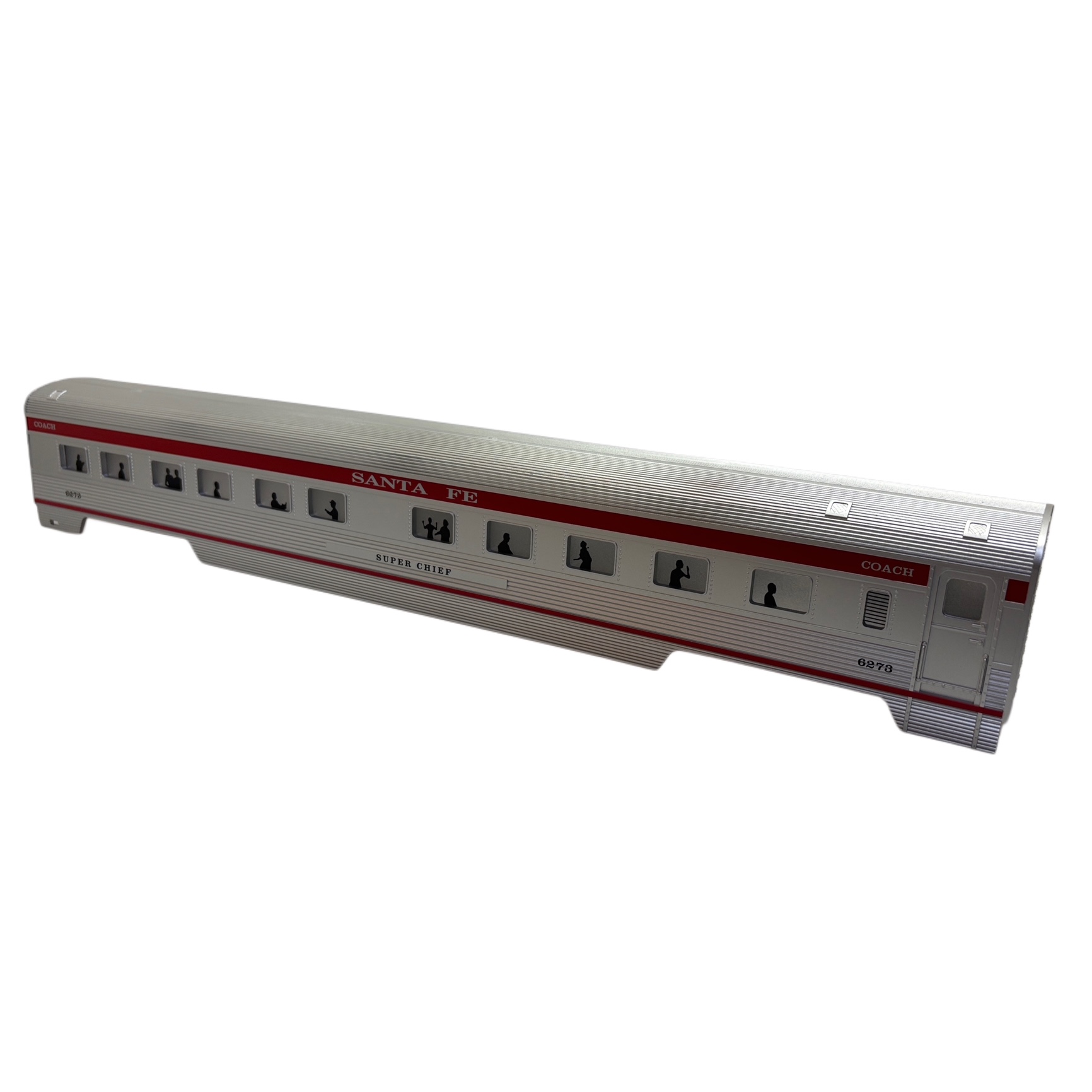 (image for) COACH SHELL - SANTA FE SUPER CHIEF #6273 (72' O SCALE)
