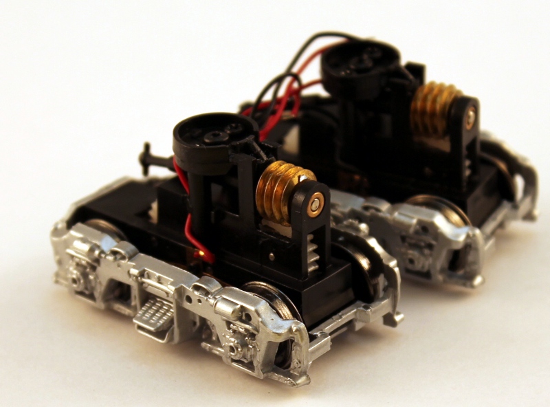 Truck (DCC Sound)/pair - Silver (HO F7)