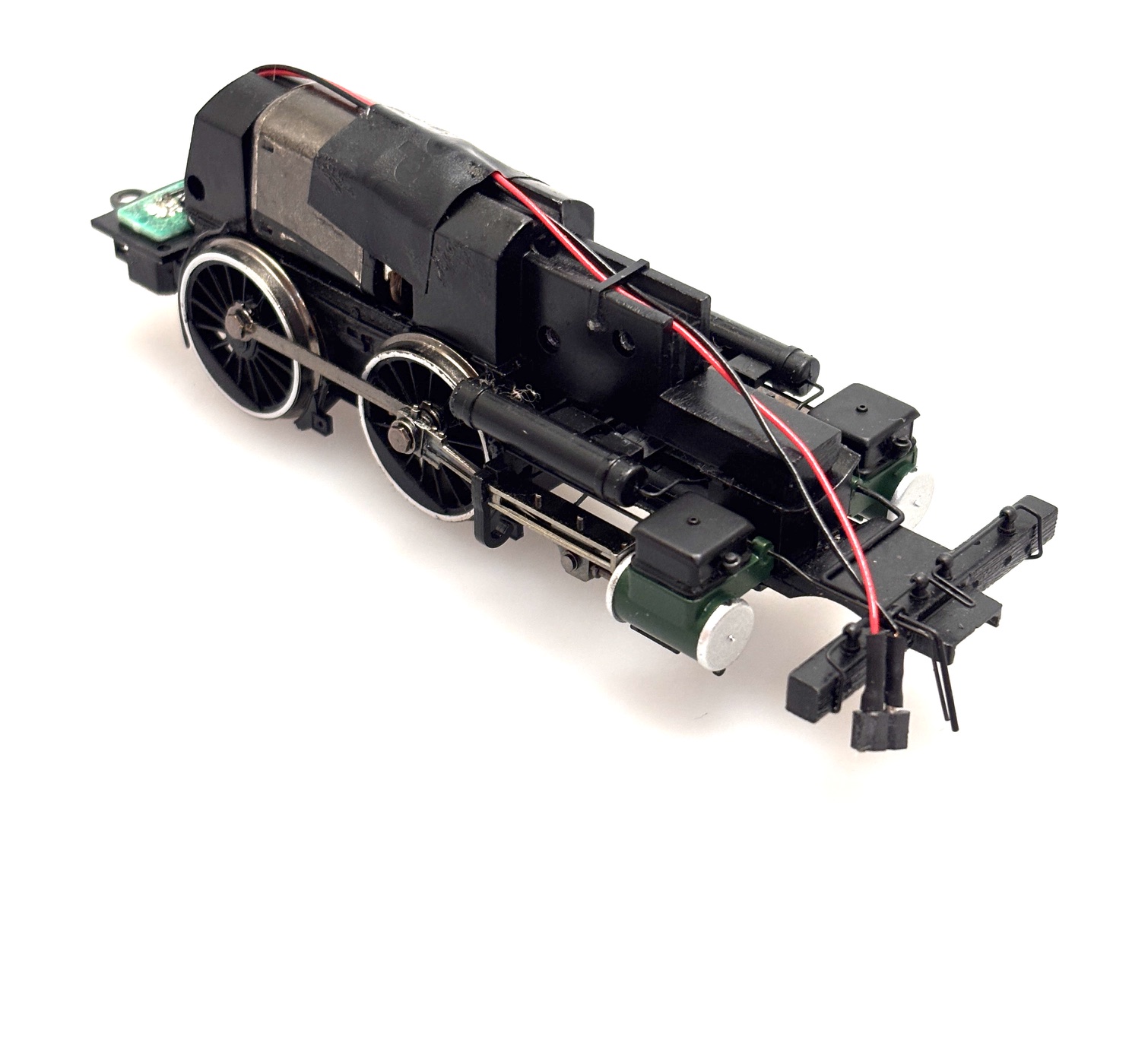 (image for) Complete Loco Chassis - Green (HO 4-4-0 Baldwin)