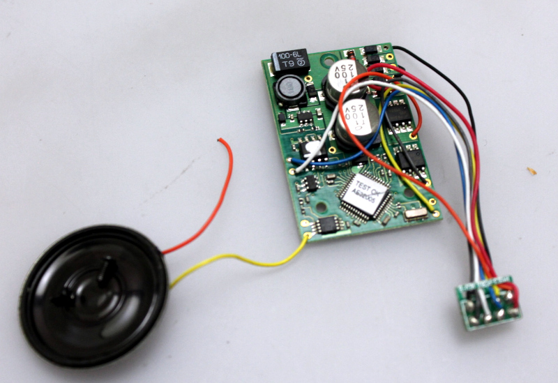 DCC Sound Board - AE32005 w/8 pin plug(DCC Sound)