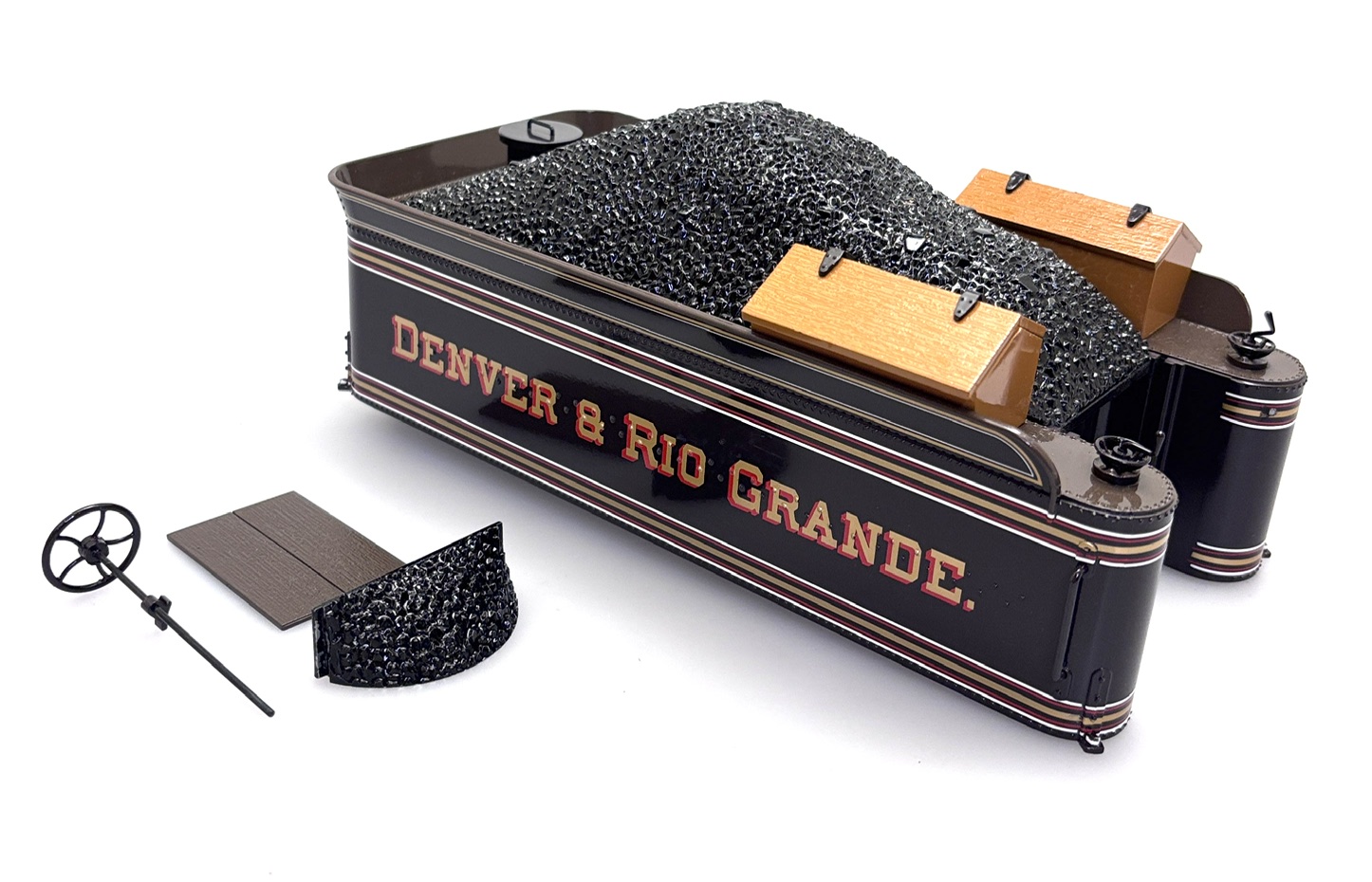 (image for) Tender Shell w/ Coal Load - Denver & Rio Grande (Large 2-6-0)