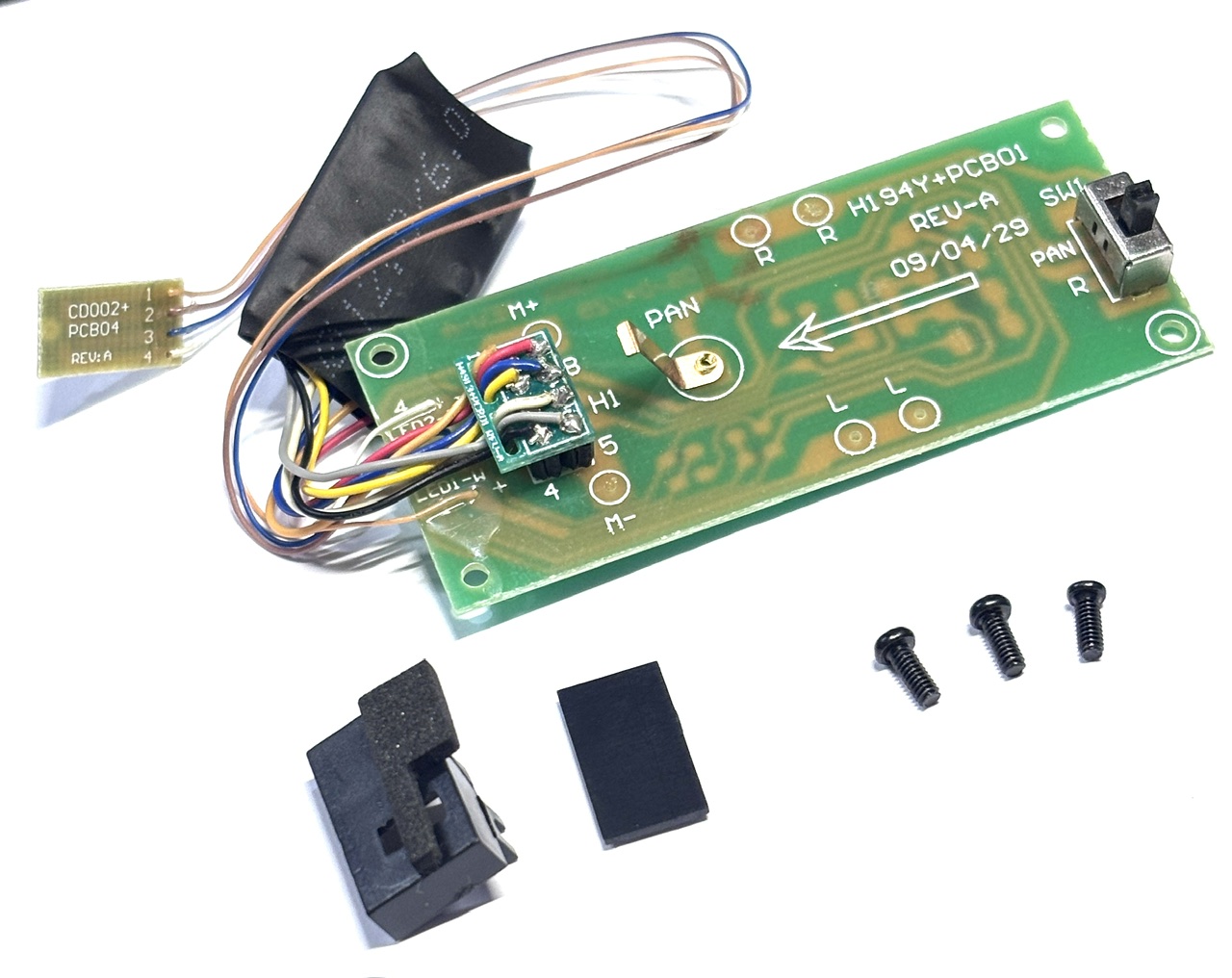 PCB Assembly W/ Decoder (HO Acela) (image for) PCB Assembly W/ Decoder (HO Acela)