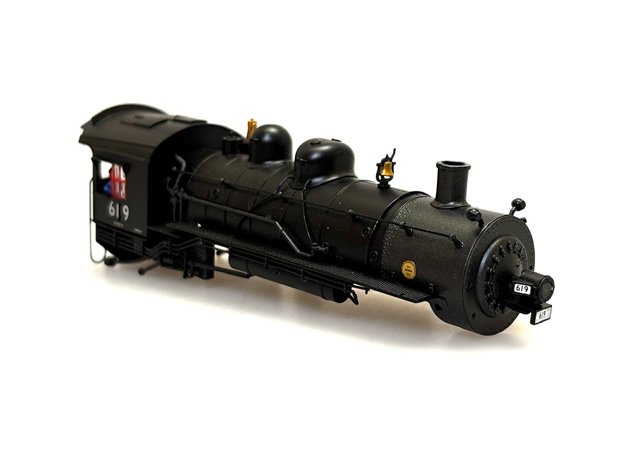 (image for) Loco Shell - Union Pacific #619 (HO Scale 2-8-0)