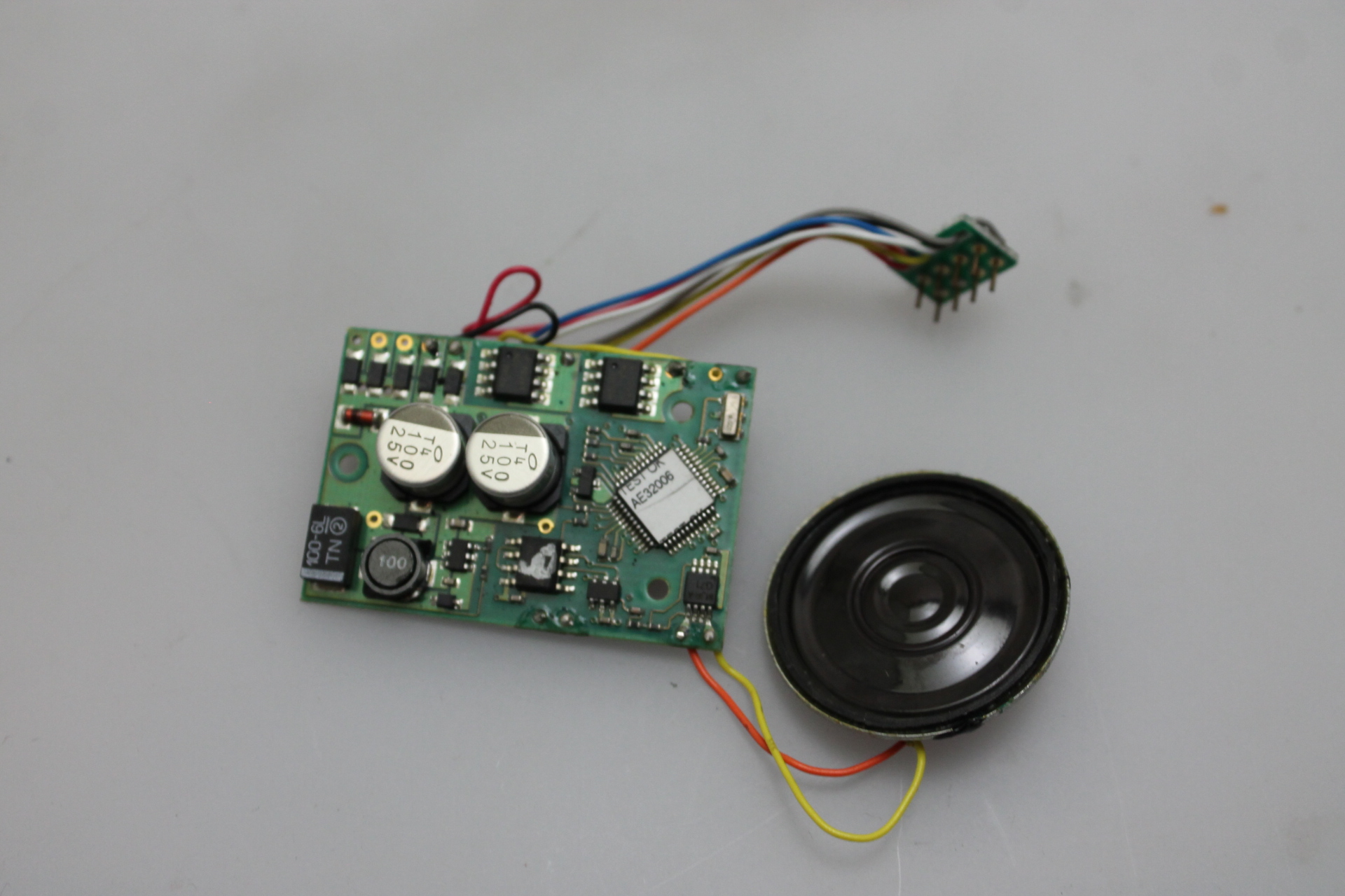 DCC Sound Board - AE32006 w/8 pin Plug (DCC Sound)