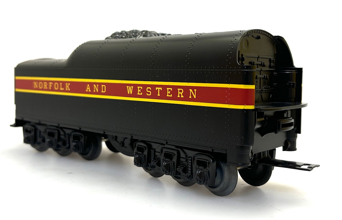 (image for) Complete Tender W/ Wheels - Norfolk & Western (O Scale Class J 4-8-4)