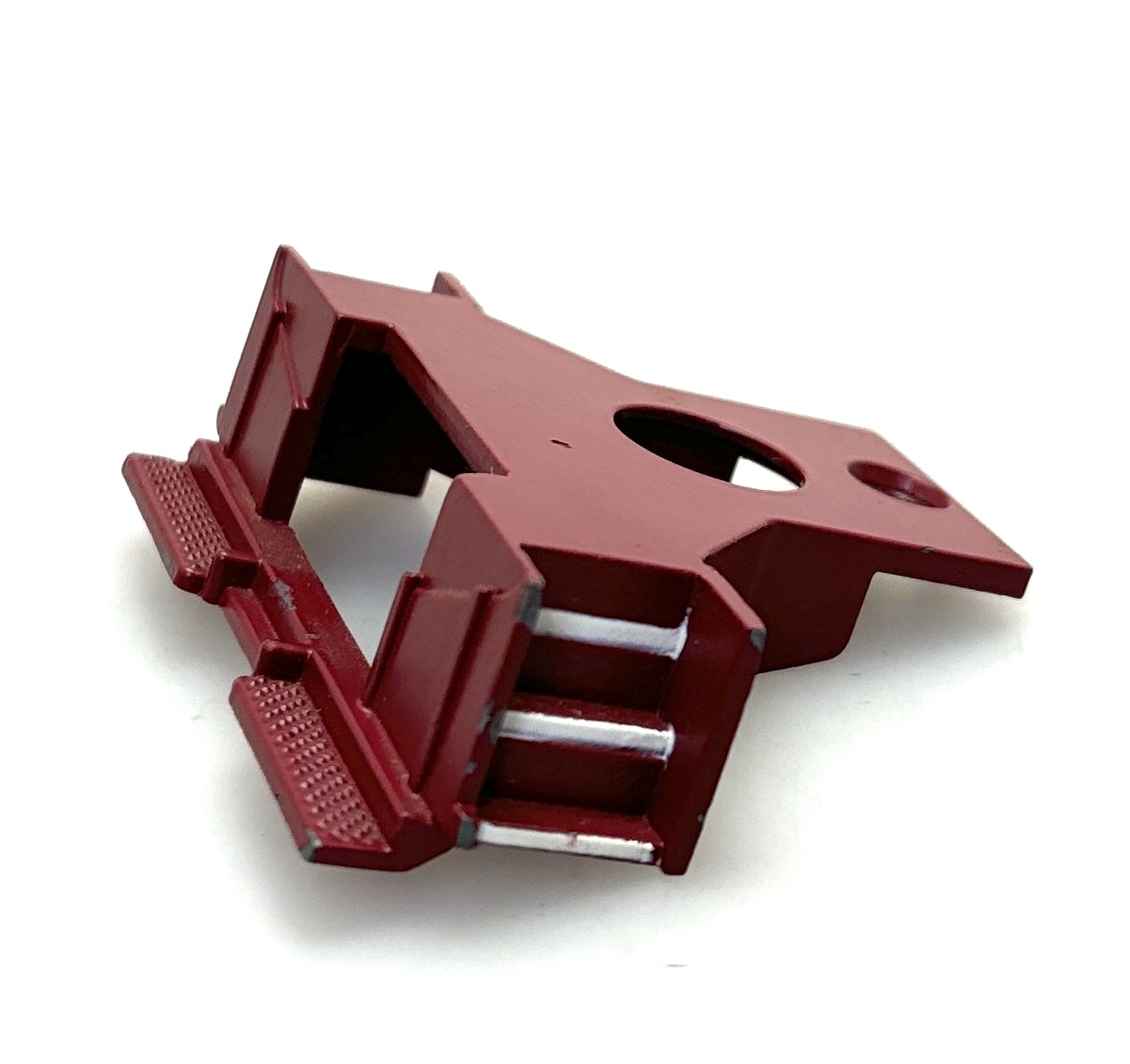 (image for) Pilot - Burgundy /White Steps (O Scale /FP45, SD45, SD90, DASH 9, U33C, GP38, GP9, 44 TON & Universal