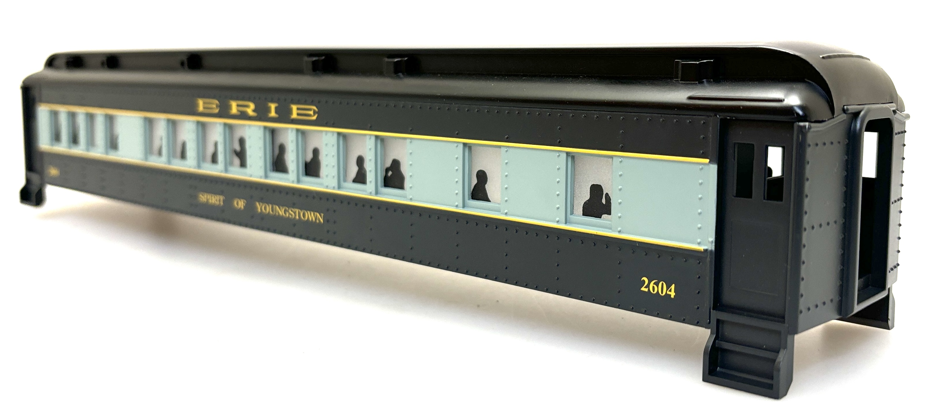 (image for) PASSENGER SHELL ERIE-SPRIT OF YOUNGSTOWN #2604 (60' MADISON O SCALE)