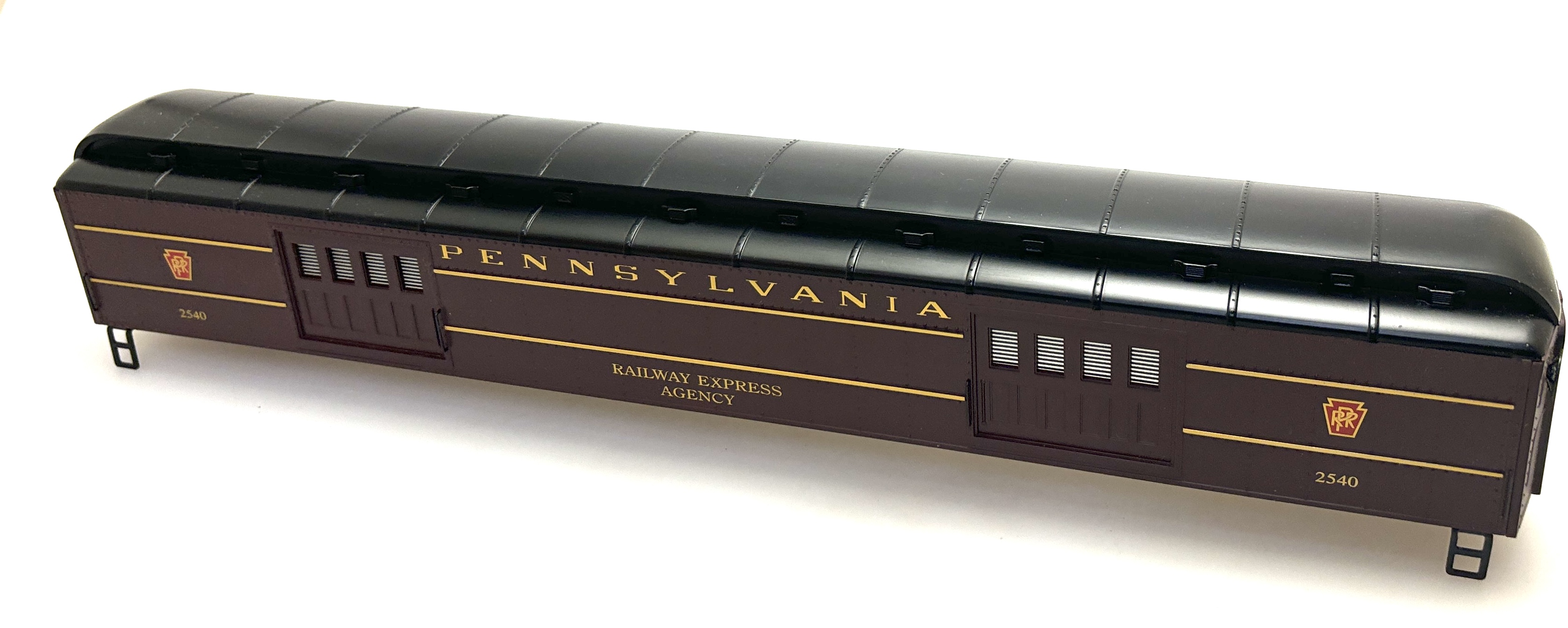 (image for) BAGGAGE SHELL PRR RAILWAY EXPRESS AGENCY #2540 (60' MADISON -O SCALE)