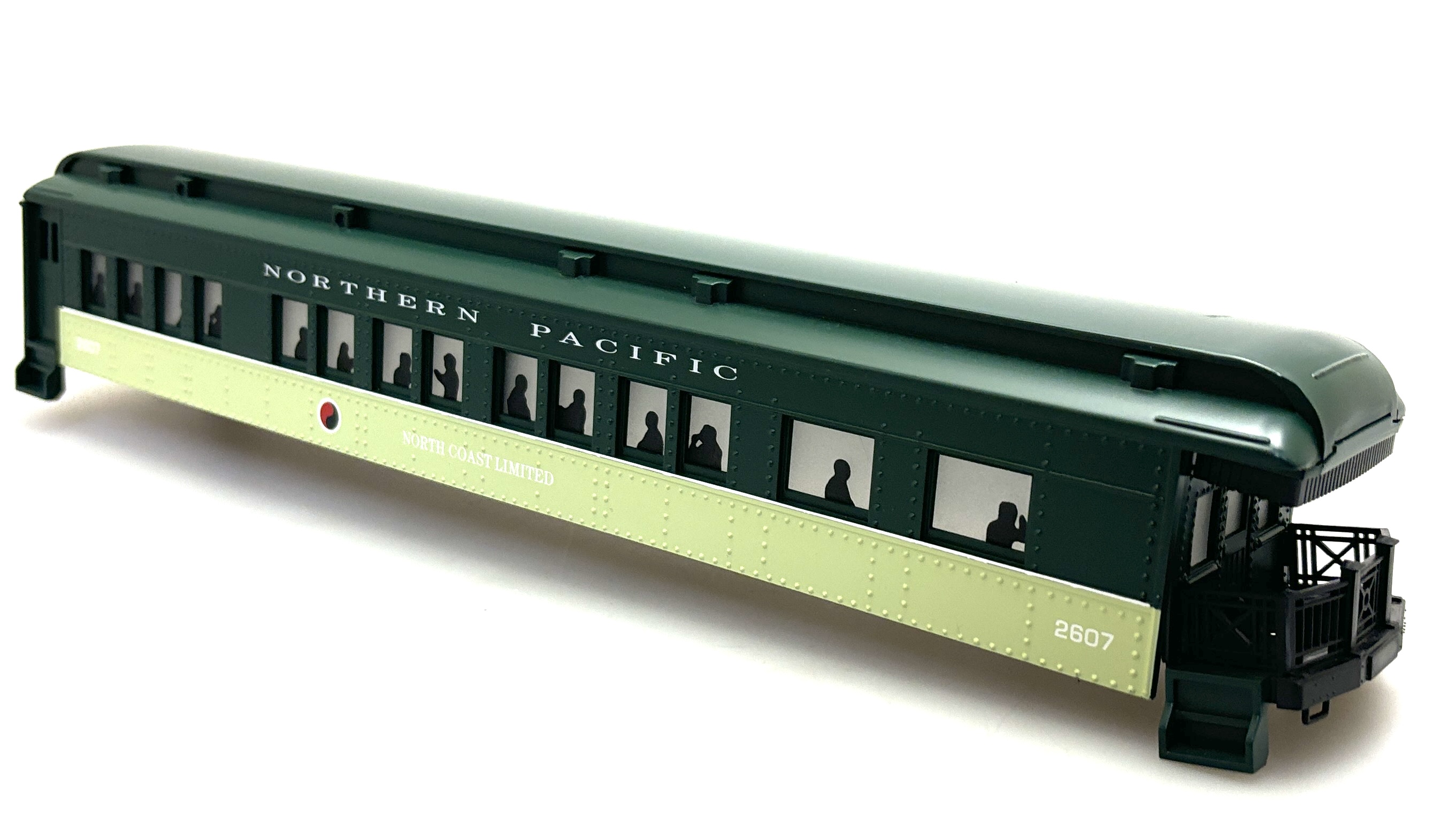 (image for) COACH SHELL NORTH PACIFIC-NORTH COAST LIMITED #2607 (60' MADISON - O SCALE)