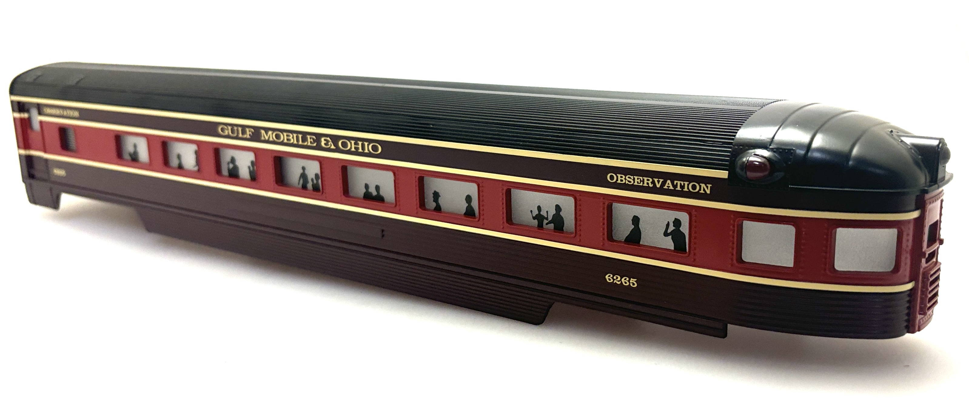 (image for) OBSERVATION SHELL GULF MOBILE & OHIO #6265 (72' O SCALE)