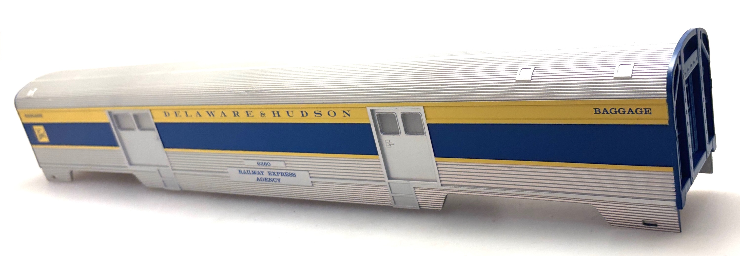 (image for) BAGGAGE SHELL DELAWARE & HUDSON - RAILWAY EXPRESS AGENCY #6260 (72' O SCALE)