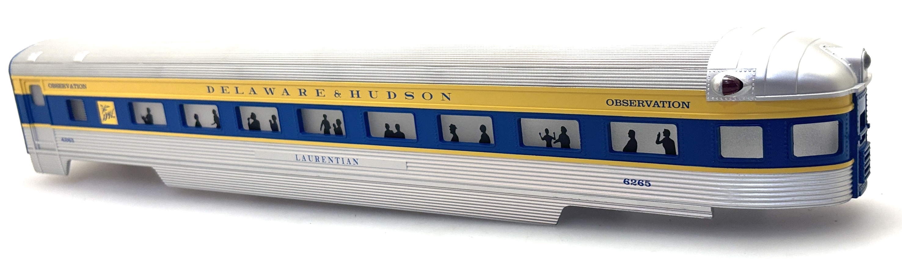 (image for) OBSERVATION SHELL DELAWARE & HUDSON - LAURENTIAN #6265 (72' O SCALE)