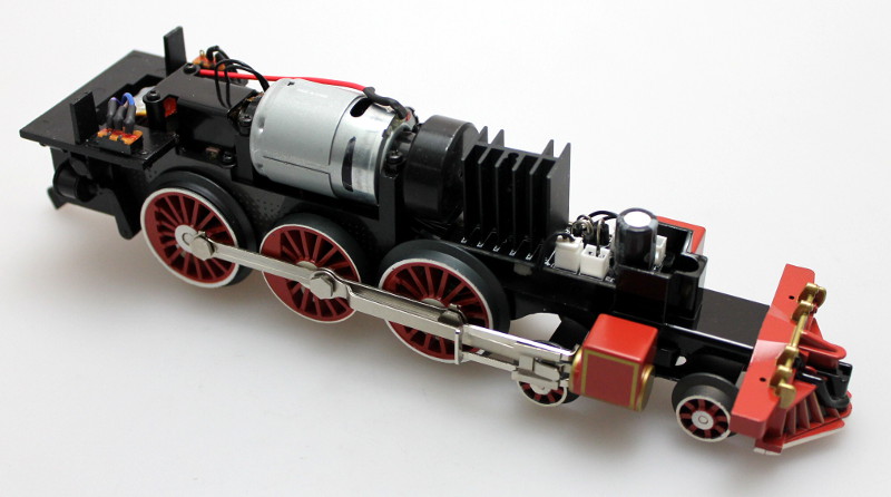 (image for) Loco Chassis w/ Lock Out - Ringling Bros. (O Baldwin 4-6-0)