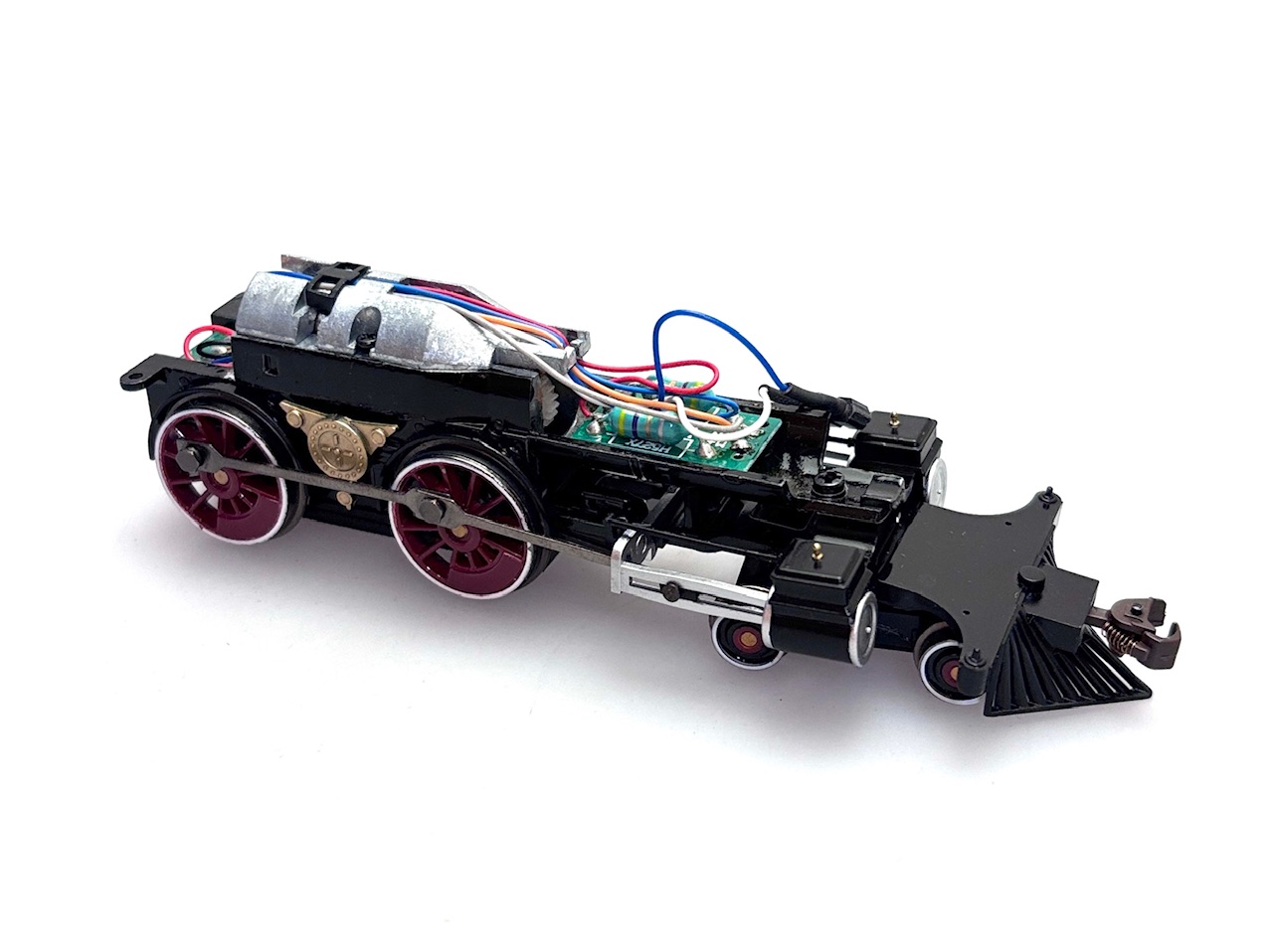 (image for) Complete Loco Chassis - Santa Fe (HO 4-4-0 DCC Ready & SV)