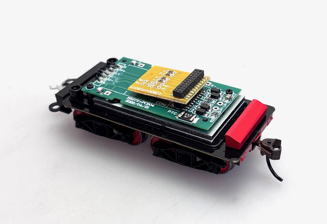 (image for) Tender Chassis - Central Pacific (HO 4-4-0 DCC Ready & SV)