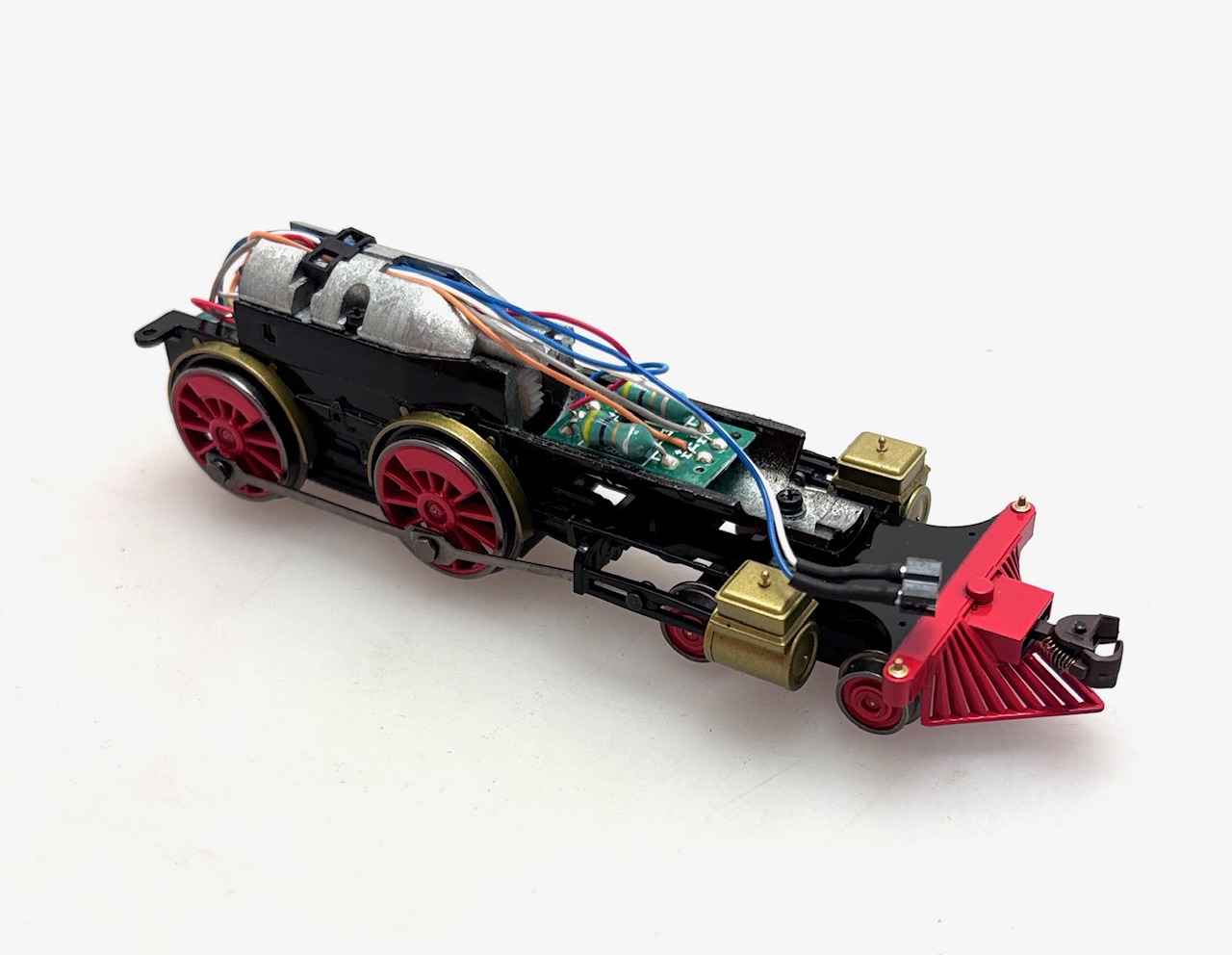 (image for) Complete Loco Chassis - Central Pacific (HO 4-4-0 DCC Ready & SV)