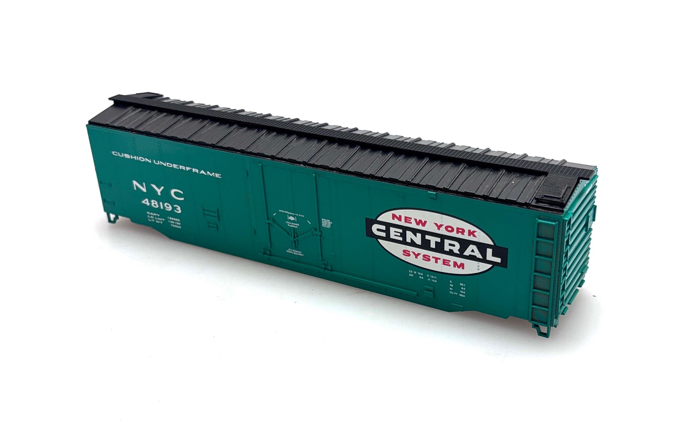 (image for) 50' Plug Door Box Car Shell - NYC (HO Kit Bashing)