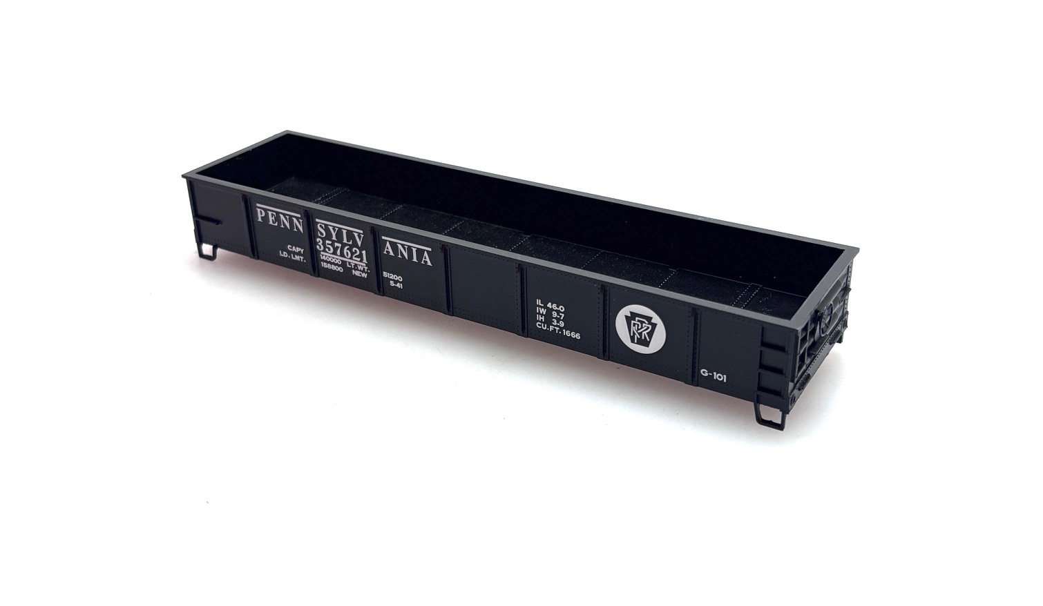 (image for) 40' Gondola Shell - Pennsylvania (HO Kit Bashing)